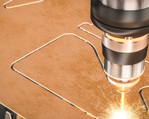 Laser Machine & Gillotine